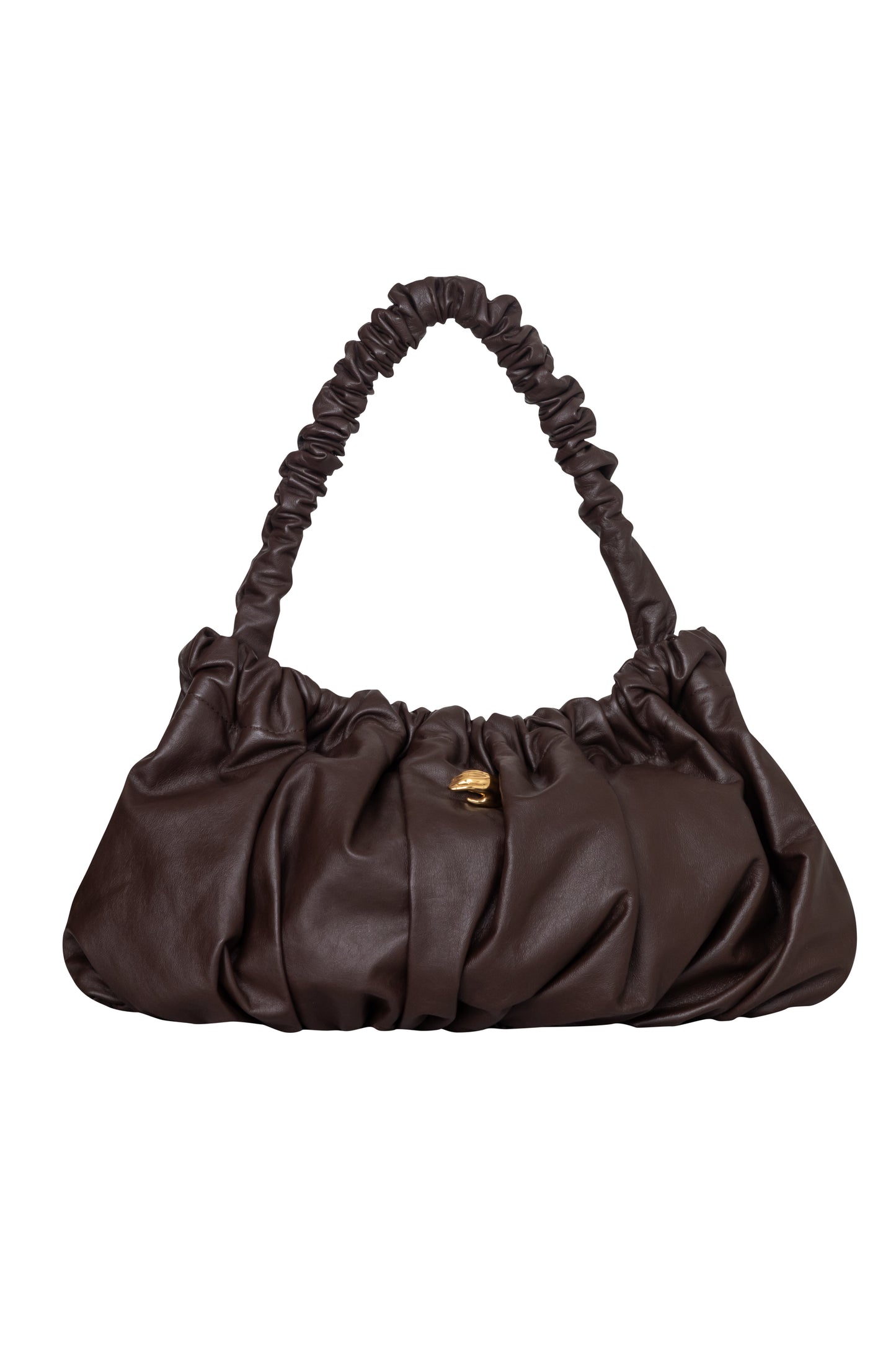 Pierre G Silver Leather Bag