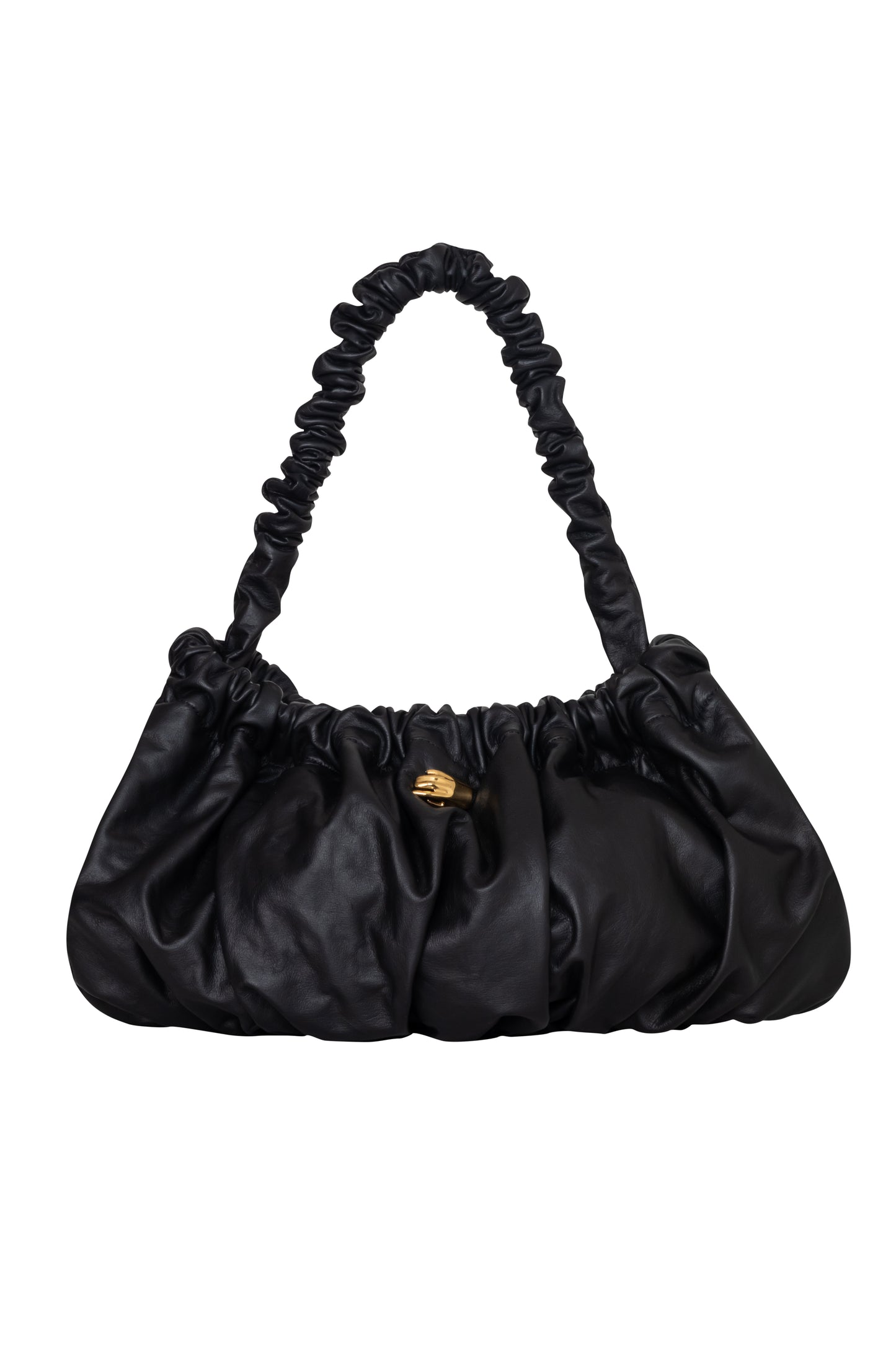 Pierre G Silver Leather Bag