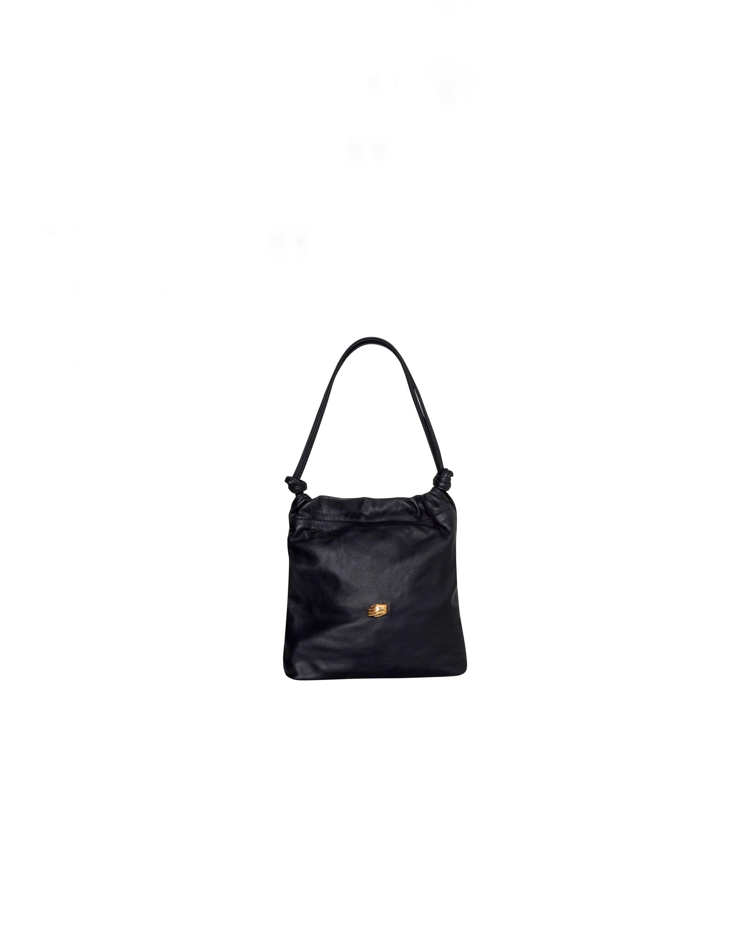 Le Sac Petite Beige Leather Bag