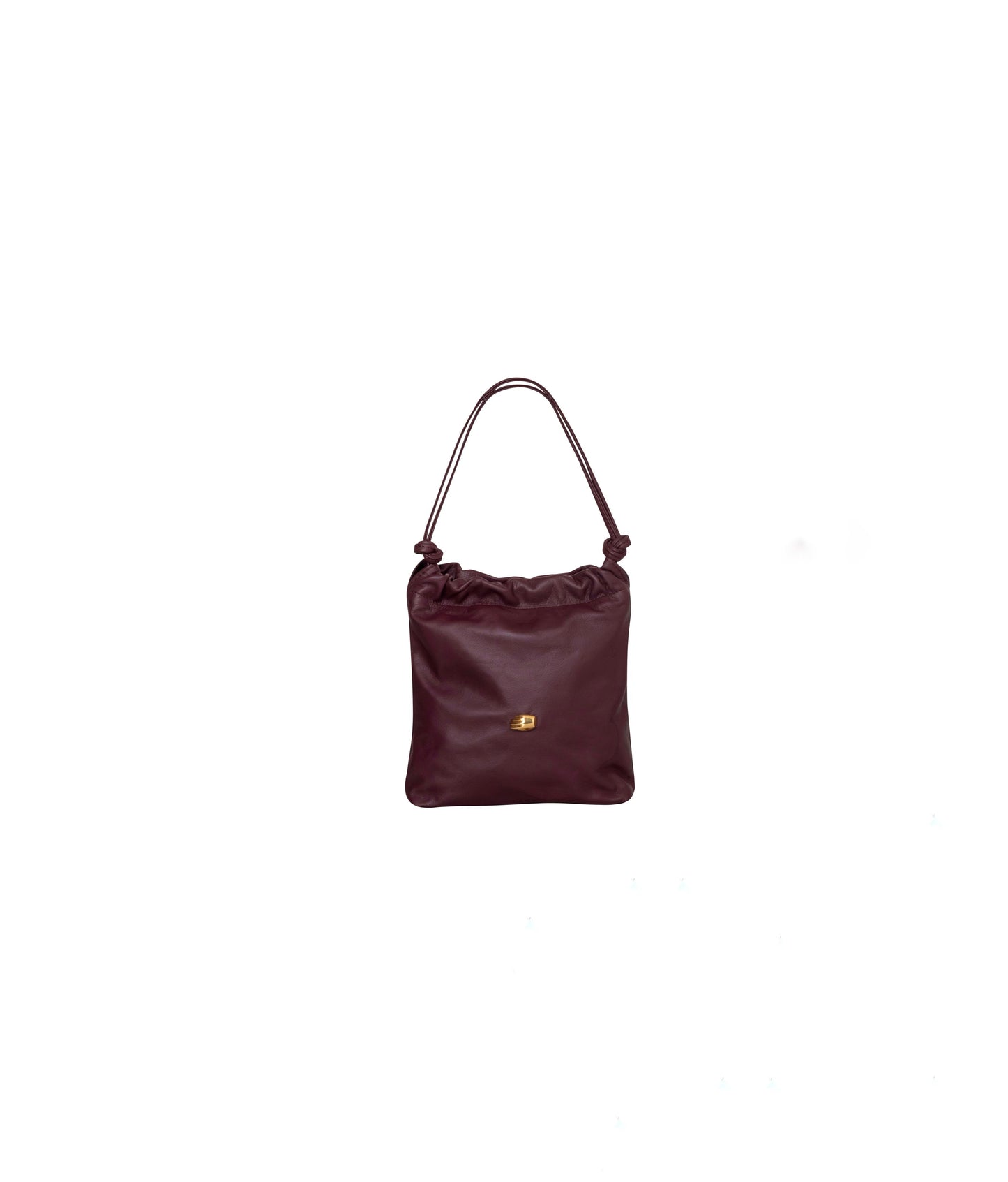 Le Sac Petite Beige Leather Bag