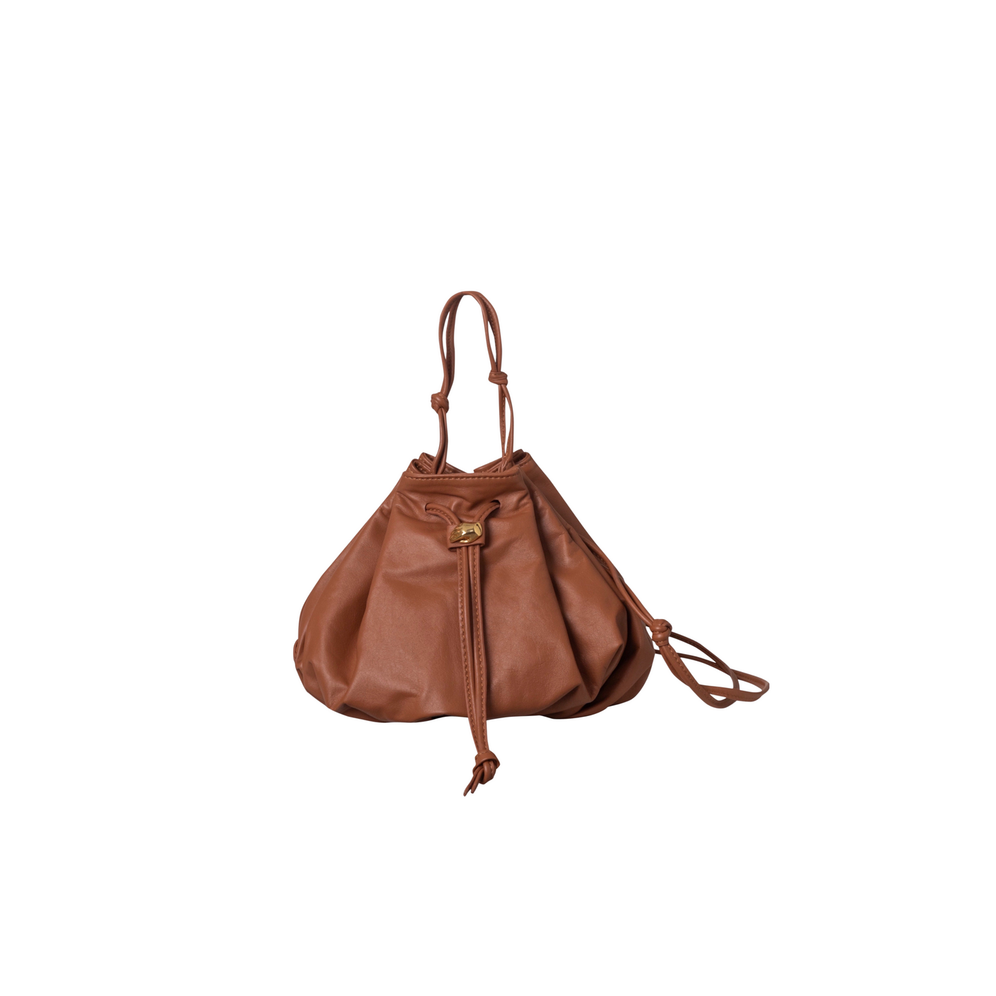 Alpha Beige Leather Bag