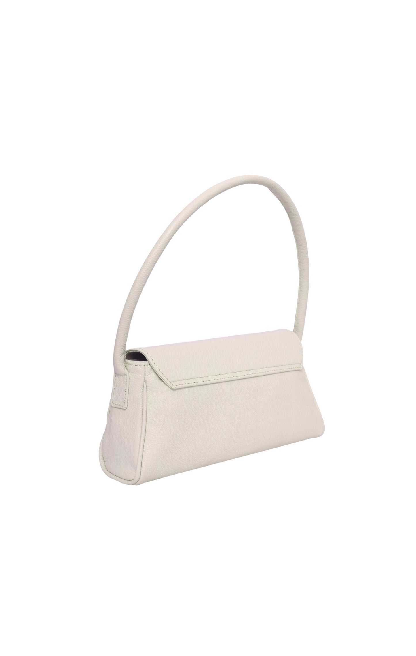 Cannoli S Cream Leather Bag