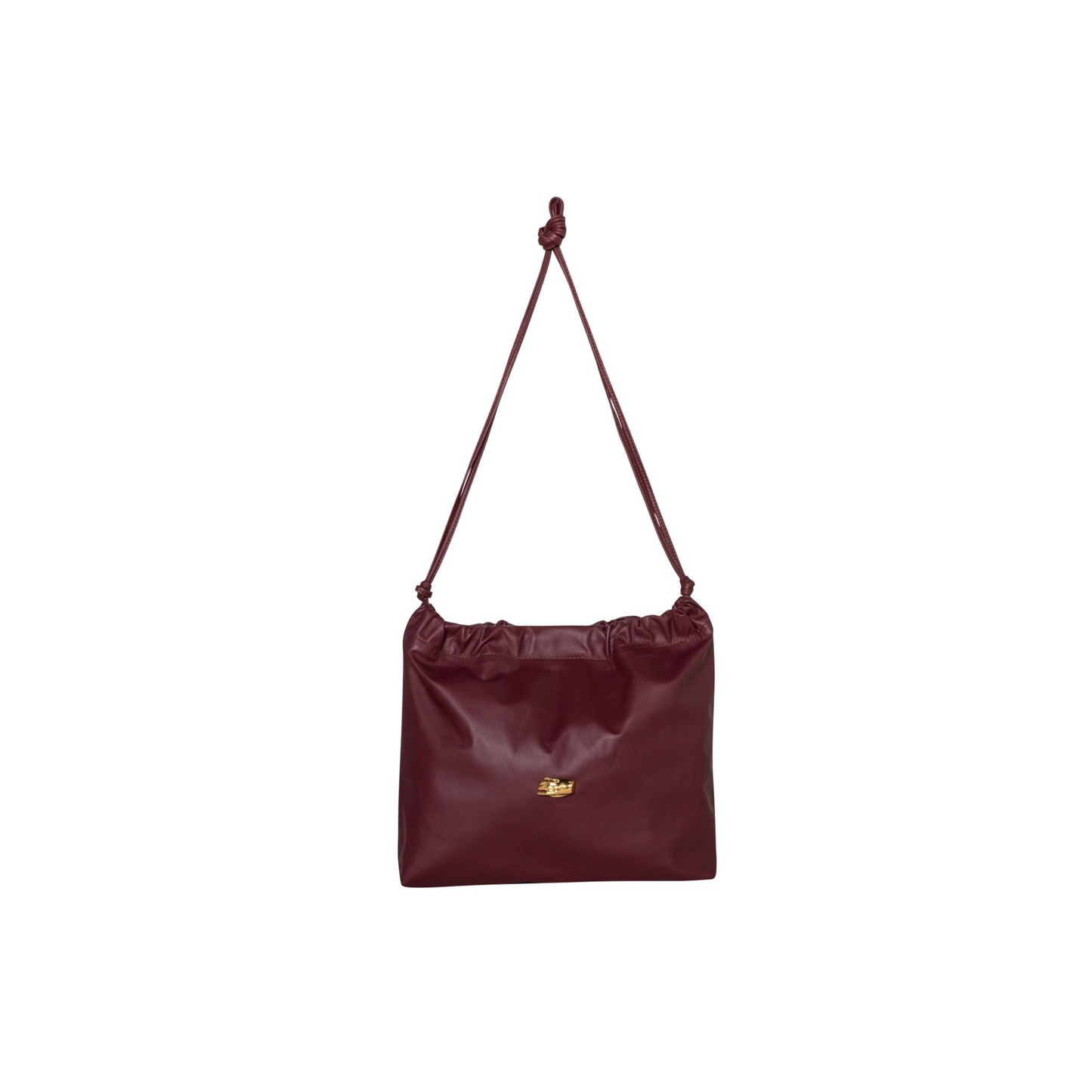 Le Sac M Chocolate Leather Bag