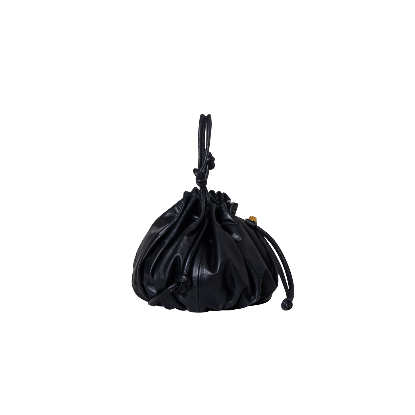 Alpha Black Leather Bag