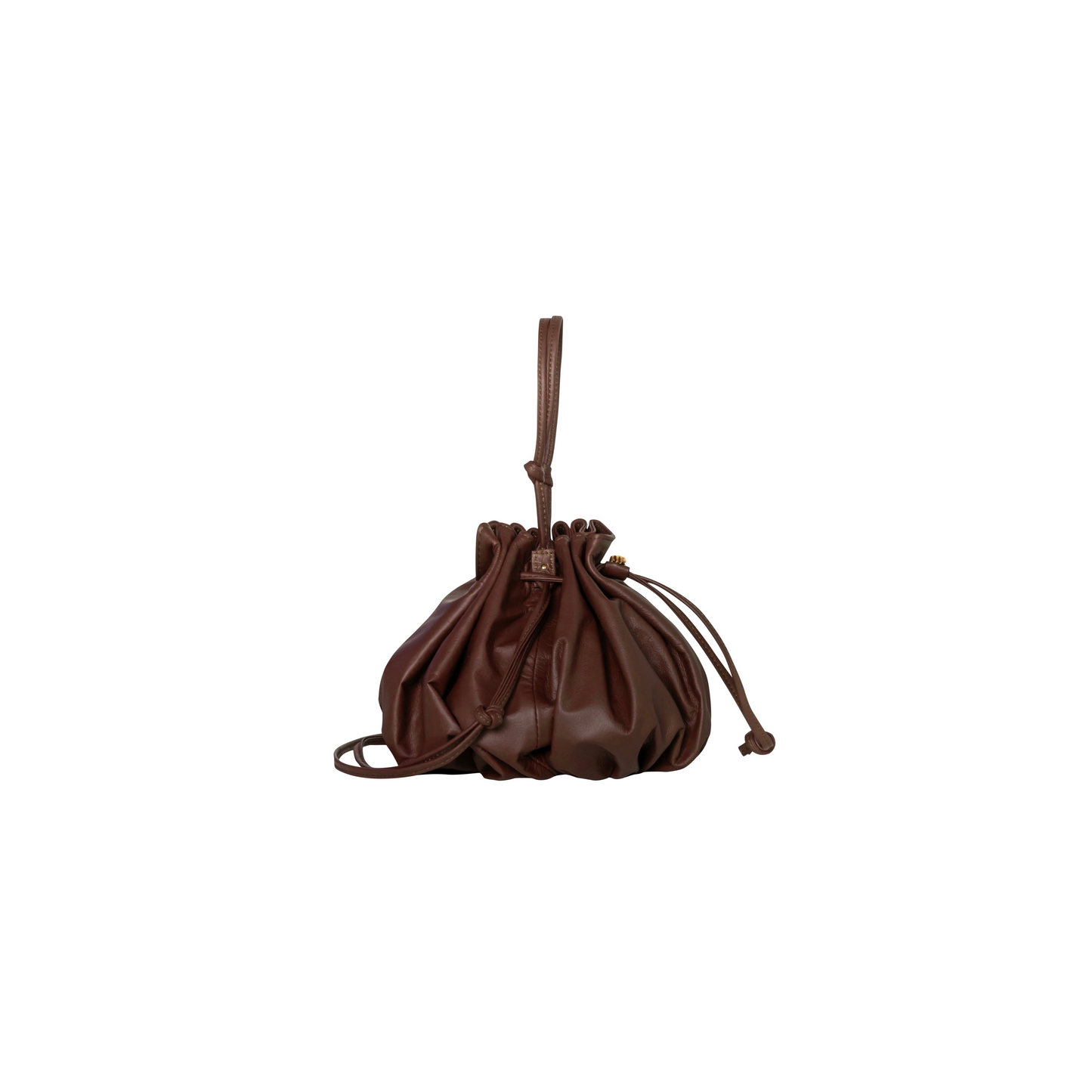 Alpha Chocolate Leather Bag