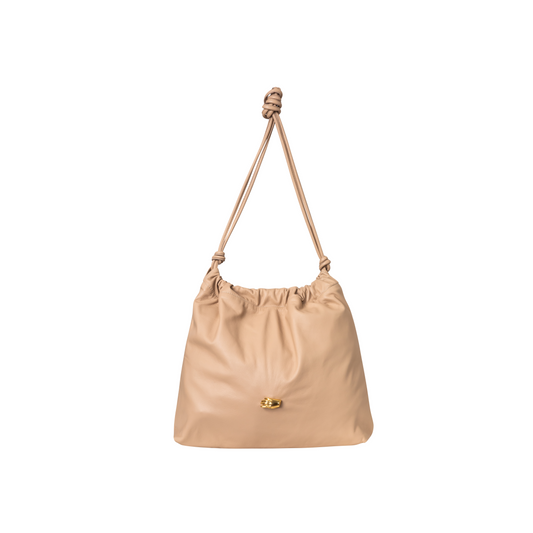 Le Sac G Beige Leather Bag