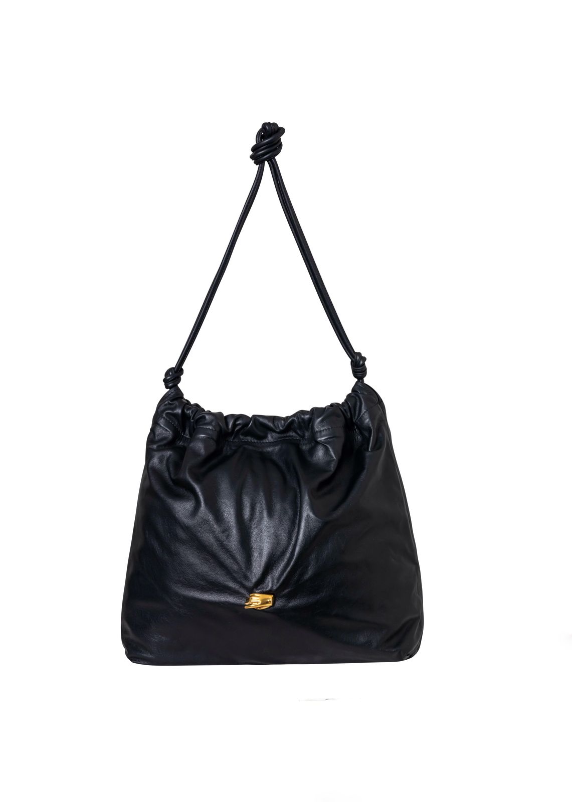 Le Sac G Burgundy Leather Bag