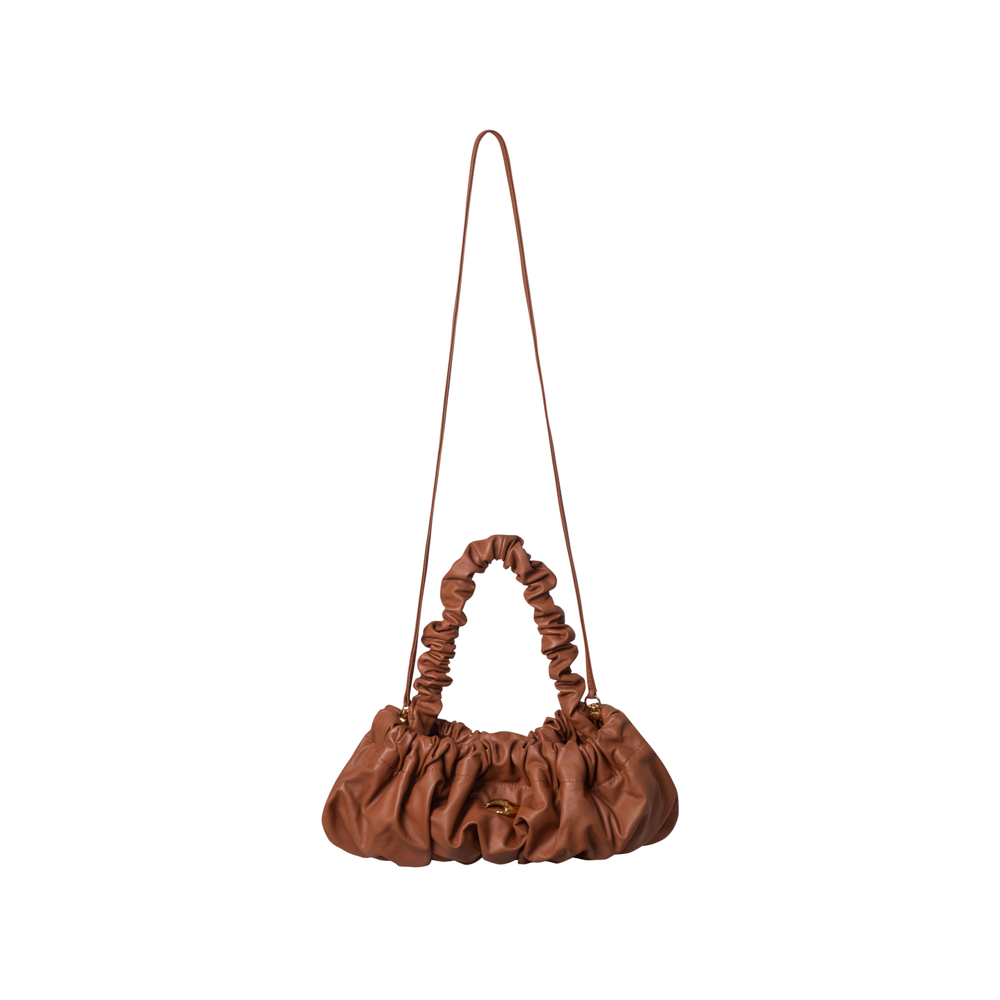 Pierre M Honey Leather Bag