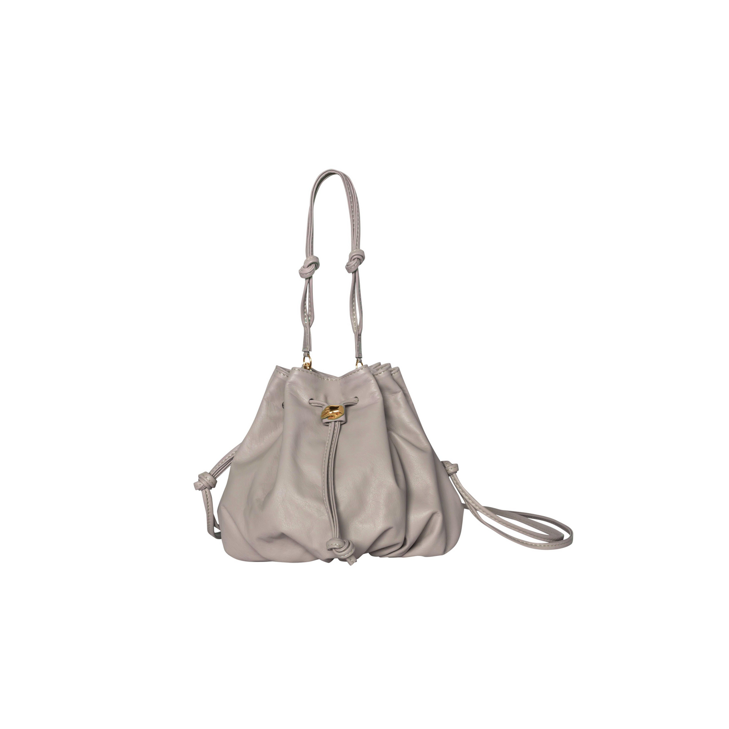 Alpha Taupe Leather Bag